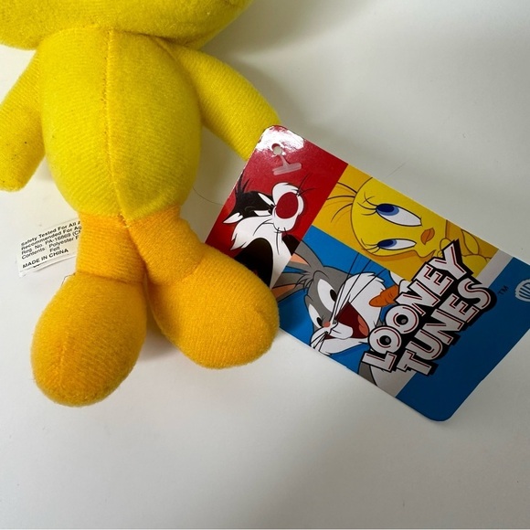 Looney Tunes Warner Brothers Tweety Bird Doll Plush Chibi 10" Cartoon - Picture 7 of 9